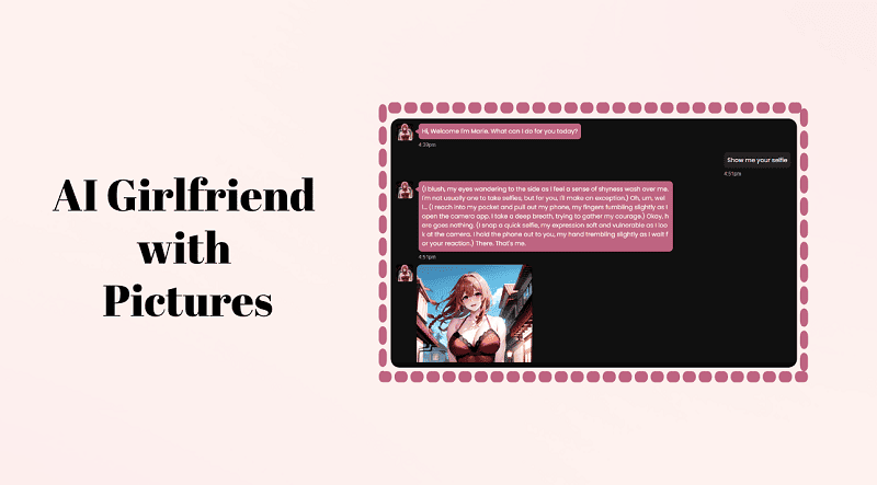 ai girlfriend with pictures