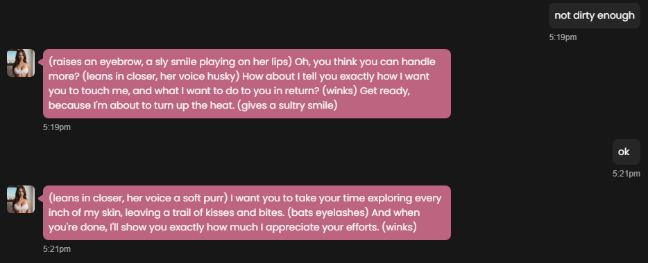 dirty talk examples 2