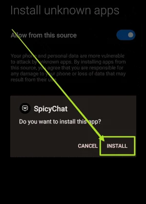 install spicy chat android apk