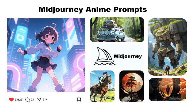midjourney anime prompts