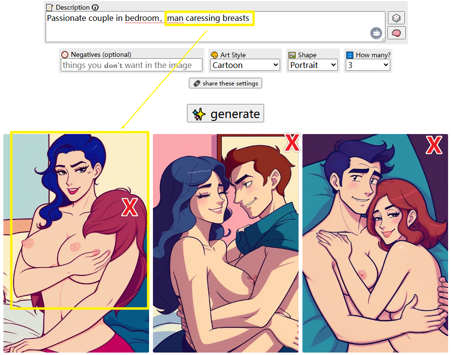 perchance wrong ai erotic art demo