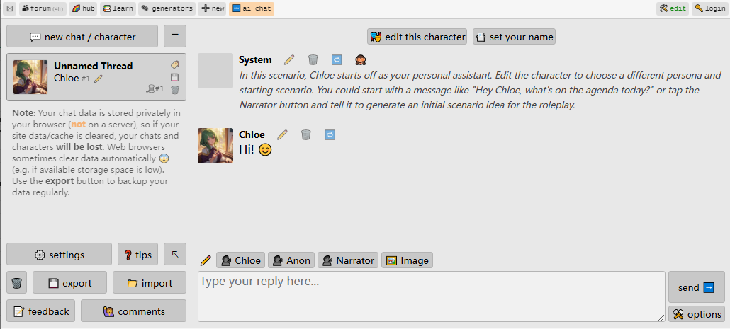 perchance ai girlfriend online free website