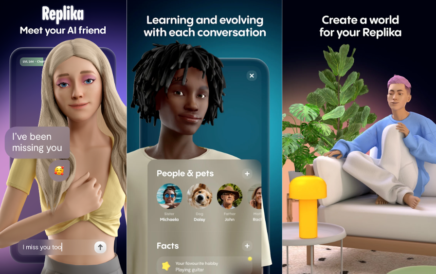 replika ai boyfriend chatbot