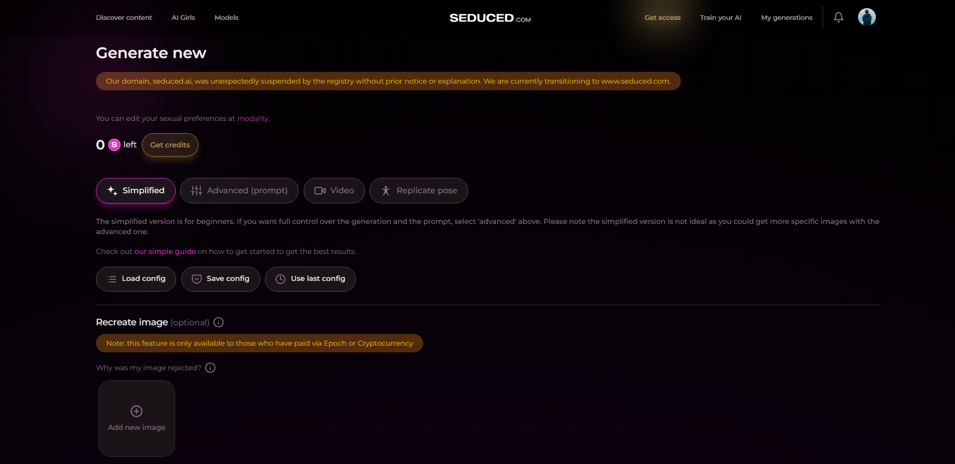 seduced nsfw video generator no limit
