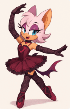 female saiyan oc generated by makegirl